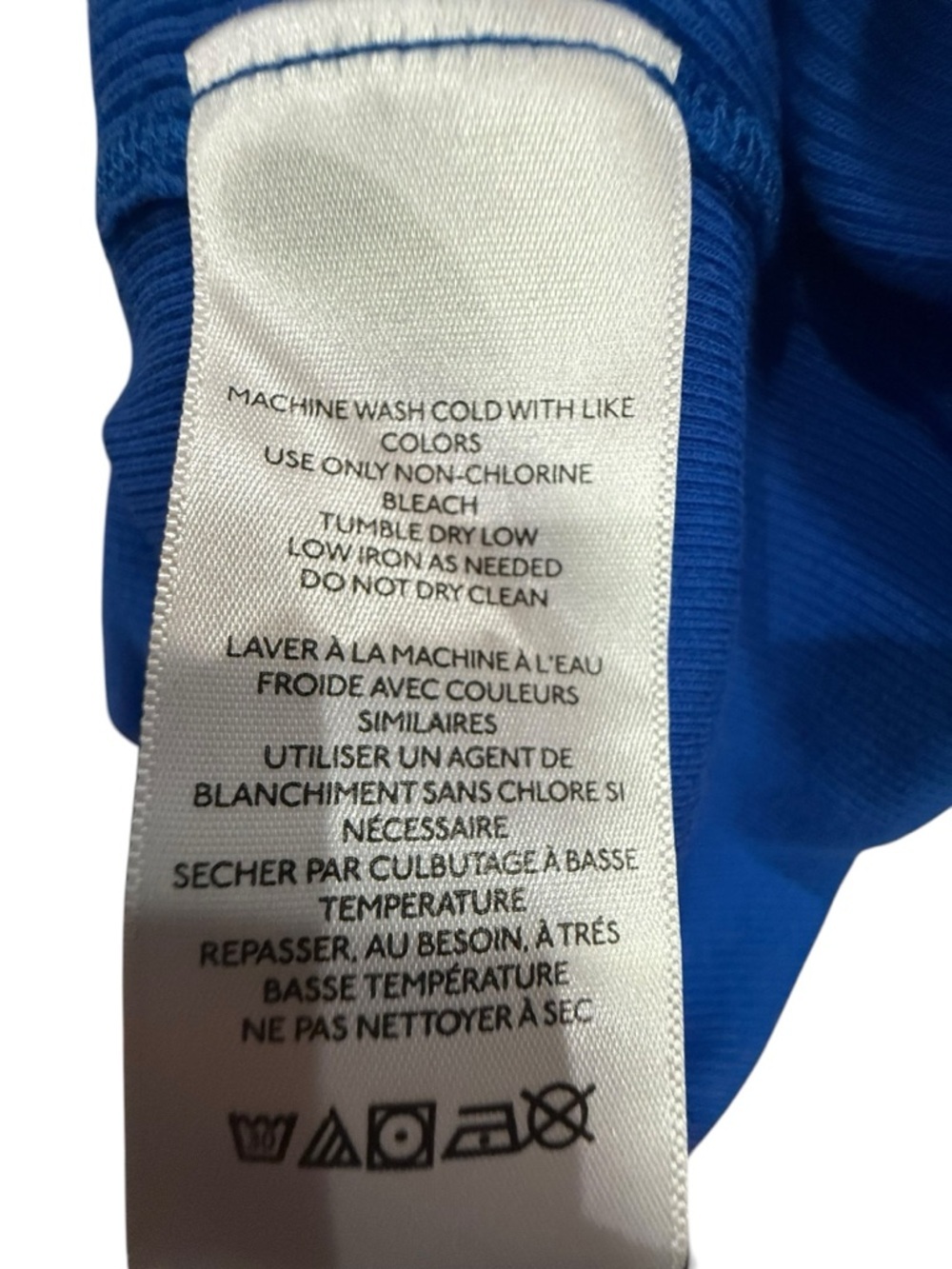 We The Free Free People Blue Ribbed Tank Top Size Large Sleeveless Stretch Basic - Picture 9 of 11